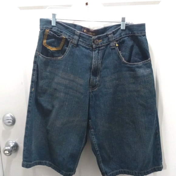 Evolution Other - Evolution Sz 36" Waist Jean Shorts, wide leg